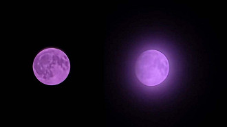 Bug faz Galaxy S25 Ultra tirar fotos roxas da Lua Bug faz Galaxy S25 Ultra tirar fotos roxas da Lua