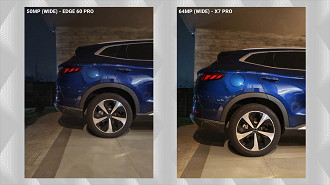 Comparativo de câmeras do Motorola Edge 60 Pro vs POCO X7 Pro