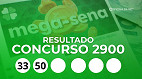 Mega-Sena 2900: veja os números sorteados, quem ganhou e quanto levou