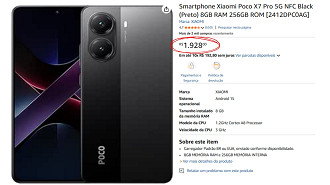 POCO X7 Pro em oferta na Amazon