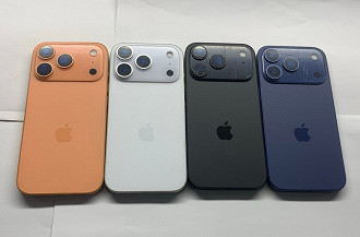 Unidades fictícias do iPhone 17 Pro