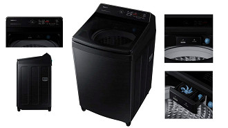 Lavadora Smart Samsung Digital Inverter Black 17kg