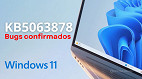 Microsoft confirma falha na atualização KB5063878 do Windows 11 e lança correção