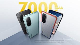 POCO M7. Imagem: POCO/Divulgação