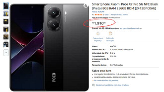 POCO X7 Pro em oferta na Amazon