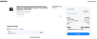 Galaxy Book4 Pro com 33% de desconto na Samsung!