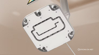 Adaptador de cabos do LG Swing. Imagem: LG/Reprodução