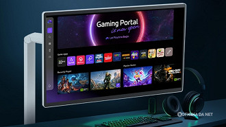 Com tempo de resposta de 5ms e taxa de atualização de 60Hz, o LG Swing não é um monitor gamer. Imagem: LG/Reprodução