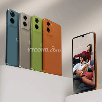 Moto G06 vai ter quatro opções de cores
