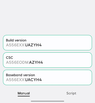 One UI 8 beta para o Galaxy A55 nos servidores da Samsung