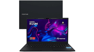 Vision R15M. Imagem: Positivo/Divulgação Vision R15M. Imagem: Positivo/Divulgação