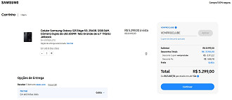 Galaxy S25 Edge de 256GB com 41% de desconto na loja oficial da Samsung. Galaxy S25 Edge de 256GB com 41% de desconto na loja oficial da Samsung.