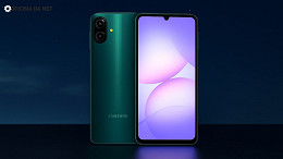 Samsung lança Galaxy A07 com tela de 90 Hz e 6 anos de atualizações