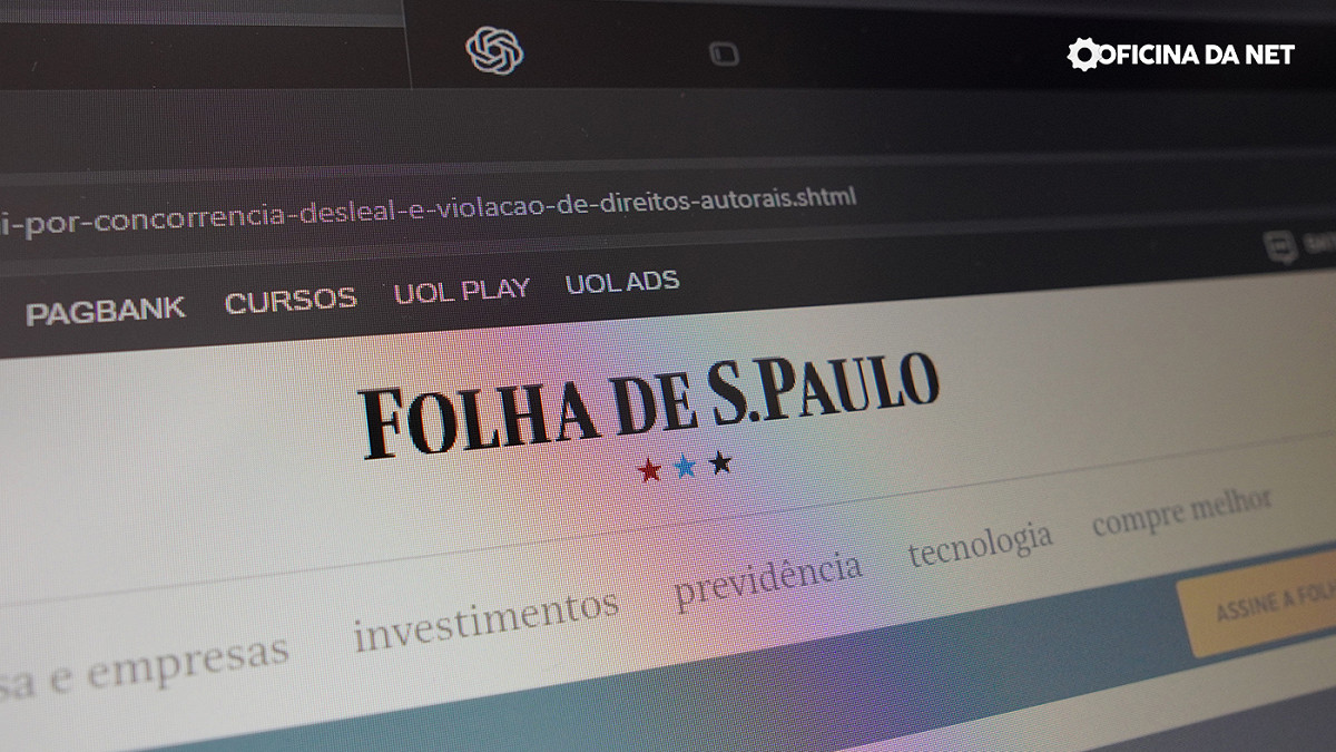 Folha processa OpenAI