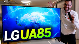 Review TV 4K LG UA85 55 Pol: TV barata vale a pena? Review TV 4K LG UA85 55 Pol: TV barata vale a pena?