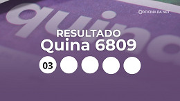 Quina 6809: confira o resultado do sorteio desta segunda (25) Quina 6809: confira o resultado do sorteio desta segunda (25)
