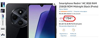 Redmi 14C em oferta na Amazon Redmi 14C em oferta na Amazon