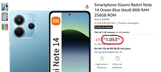 Redmi Note 14 4G em oferta na Amazon Redmi Note 14 4G em oferta na Amazon