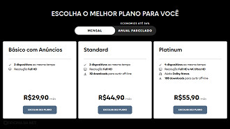 Planos da HBO Max Planos da HBO Max