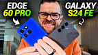 Edge 60 Pro vs Galaxy S24 FE: qual vale mais a pena em 2025? Edge 60 Pro vs Galaxy S24 FE: qual vale mais a pena em 2025?