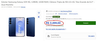 Galaxy S25 em oferta na Casas Bahia Galaxy S25 em oferta na Casas Bahia