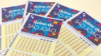 Quina de São João de 2025 premiou 13 apostas vencedoras. Imagem: Arquivo Quina de São João de 2025 premiou 13 apostas vencedoras. Imagem: Arquivo