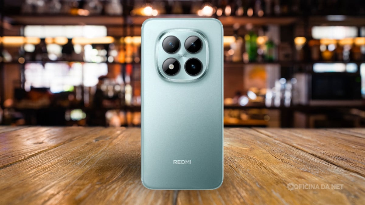O Redmi Note 15 Pro 5G é o grande campeão de buscas da semana. Foto: Adalton Bonaventura / Oficina da Net