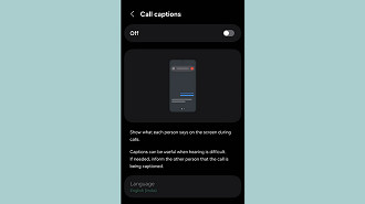 Galaxy S25 terá opção para legendar chamadas em tempo real Galaxy S25 terá opção para legendar chamadas em tempo real