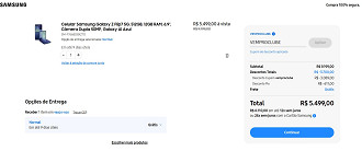 Galaxy Z Flip7 de 512GB em oferta nessa semana com 40% de desconto na Samsung. Galaxy Z Flip7 de 512GB em oferta nessa semana com 40% de desconto na Samsung.