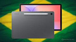 Galaxy Tab S10 Lite chega ao Brasil com chip Exynos e bateria de 8.000 mAh