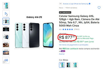 Galaxy A16 4G em oferta no Mercado Livre Galaxy A16 4G em oferta no Mercado Livre