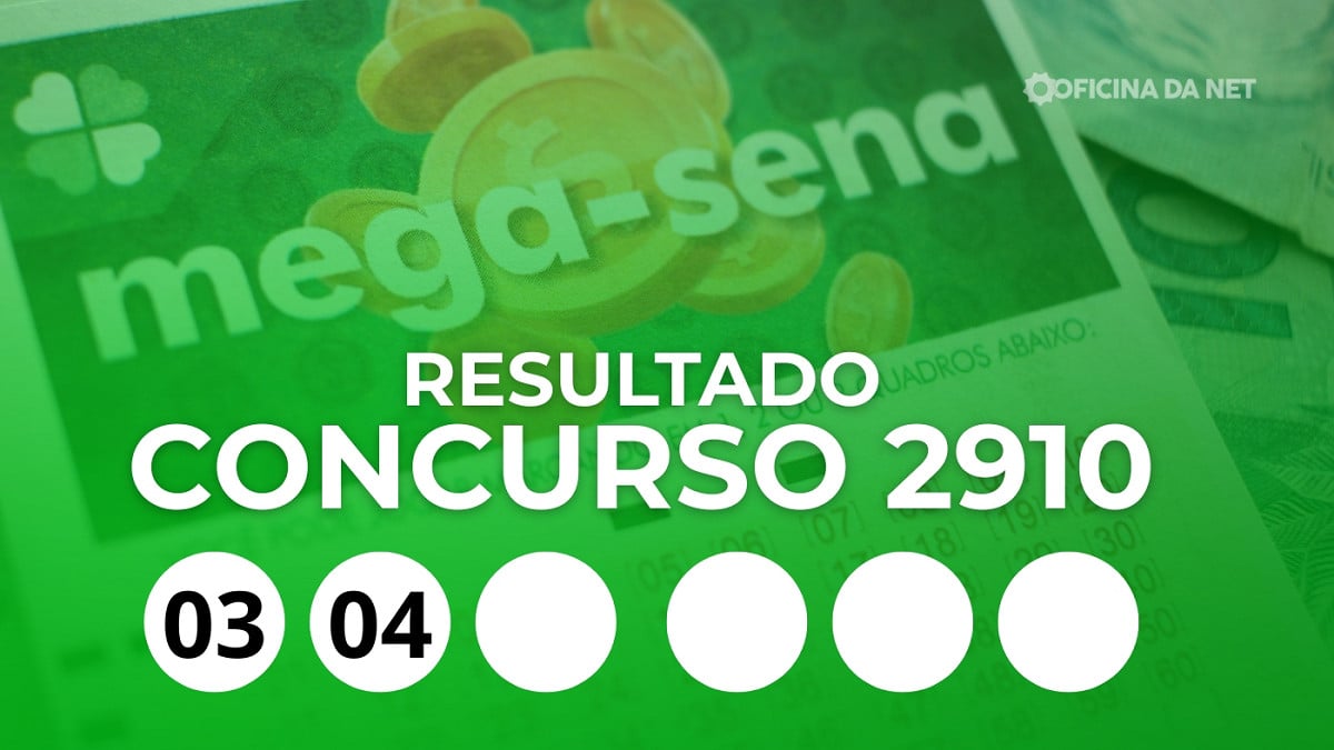 Veja os números sorteados da Mega-Sena 2909