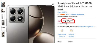 Xiaomi 14T em oferta na Amazon Xiaomi 14T em oferta na Amazon
