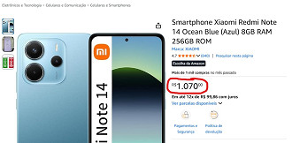 Redmi Note 14 4G em oferta na Amazon Redmi Note 14 4G em oferta na Amazon