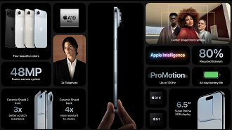 Destaques do iPhone Air Destaques do iPhone Air