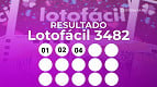 Lotofácil 3482: veja o resultado, ganhadores e próximo sorteio Lotofácil 3482: veja o resultado, ganhadores e próximo sorteio