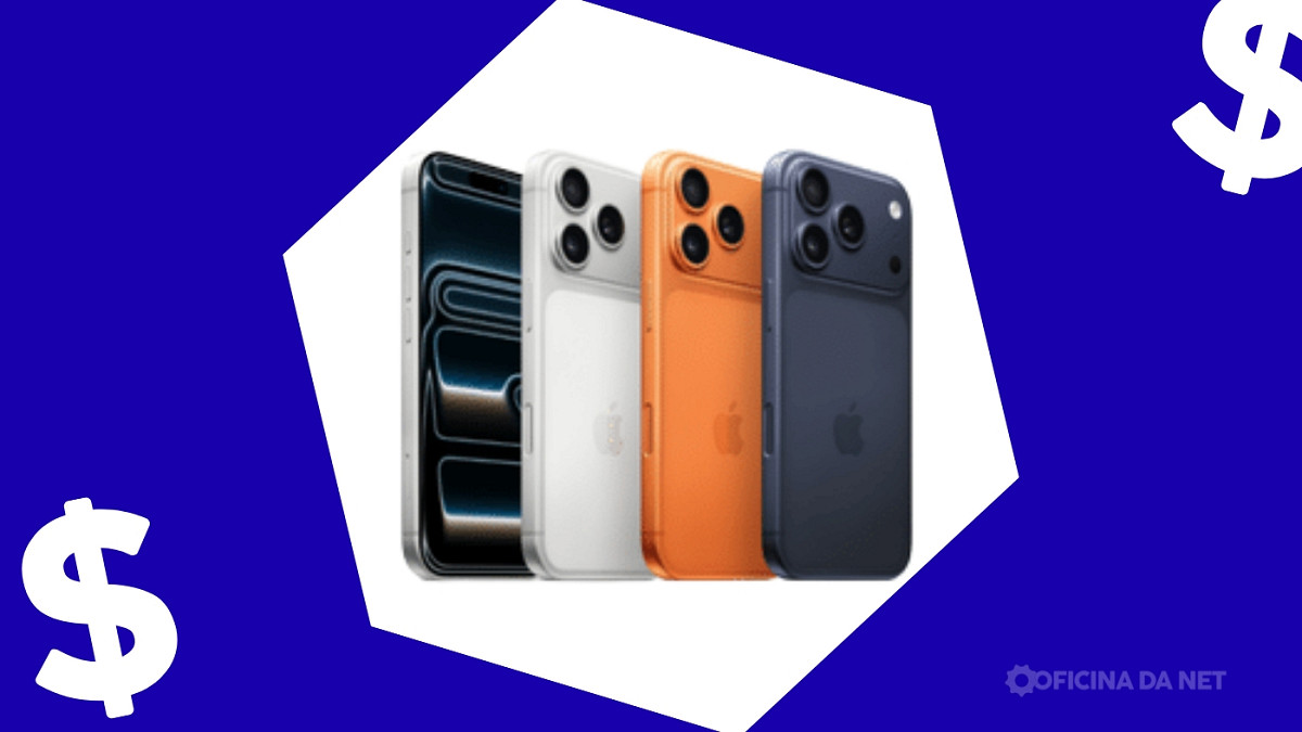 Quanto custa os novos iPhones 17 no Brasil?