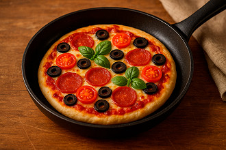 Pizza de Frigideira