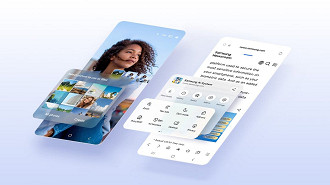 A principal mudança da One UI 8 é visual, com cores, botões e recursos novos. Imagem: Samsung/Oficina da Net