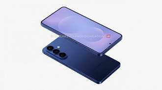 Renderizações do Galaxy S26 Pro. Imagem: OnLeaks/Reprodução Renderizações do Galaxy S26 Pro. Imagem: OnLeaks/Reprodução