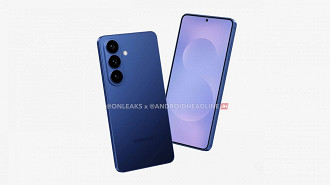 Renderizações do Galaxy S26 Pro. Imagem: OnLeaks/Reprodução Renderizações do Galaxy S26 Pro. Imagem: OnLeaks/Reprodução
