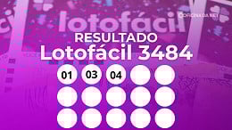 Lotofácil 3484: veja o resultado, ganhadores e próximo sorteio
