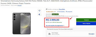 O Galaxy S24 é a escolha certa para quem quer um top mais barato. O Galaxy S24 é a escolha certa para quem quer um top mais barato.