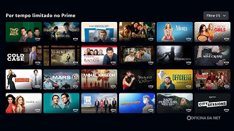 Catálogo do Prime Video indica que algumas seríes estão disponíveis por tempo limitado Catálogo do Prime Video indica que algumas seríes estão disponíveis por tempo limitado