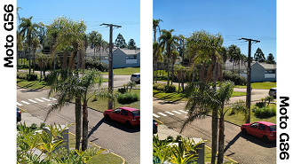 Moto G56 vs G86 - Cãmera com zoom