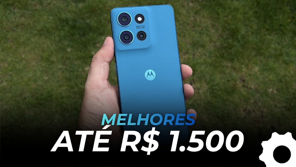 Veja a lista dos melhores celulares até R$ 1.500 neste mês de fevereiro. Imagem: Oficina da Net