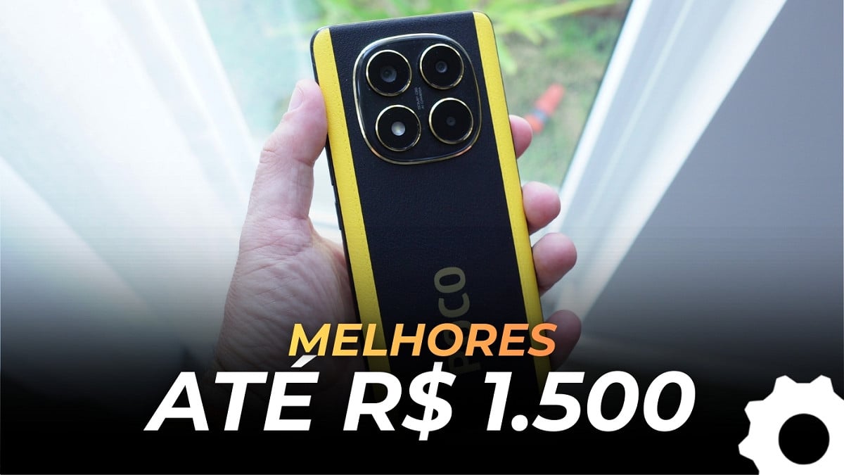 Veja a lista dos melhores celulares até R$ 1.500. Imagem: Oficina da Net