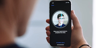 Como funciona o Face ID (Imagem: Reprodução/Internet) Como funciona o Face ID (Imagem: Reprodução/Internet)