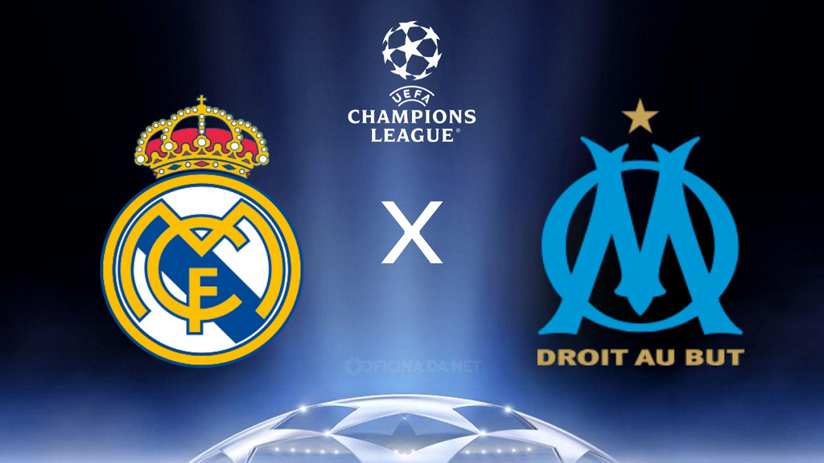 Onde assistir Real Madrid x Olympique de Marseille ao vivo