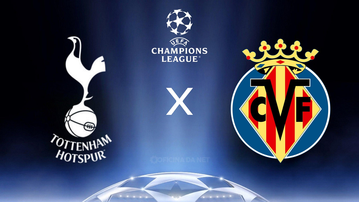 Onde assistir Tottenham x Villarreal